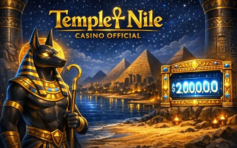 Temple Nile Casino bonus offers banner